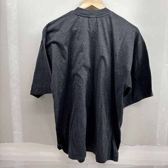 Darwish Ultra Soft Egyptian Cotton Mens 2XL Gray Shirt with Heiroglphics EUC - Picture 3 of 6